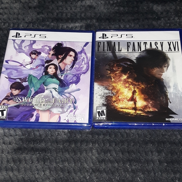 Sword And Fairy Together Forever/Final Fantasy 16 PS5 Game Bundle